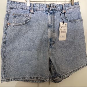 Zara mom shorts